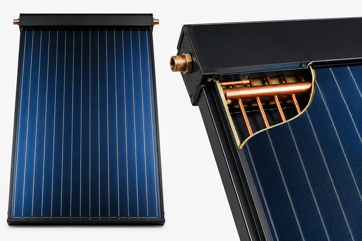 Selektif yüzeyli solar kollektör